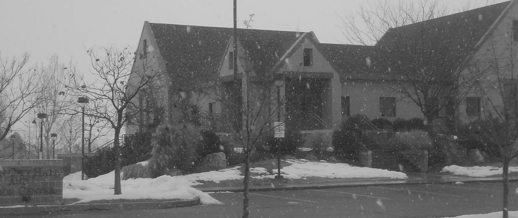Plain City Hall in Plain City, Utah, on the west side of the Weber valley
